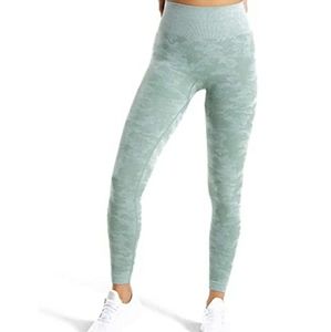 Camo Seamless High Waisted Workout Leggings